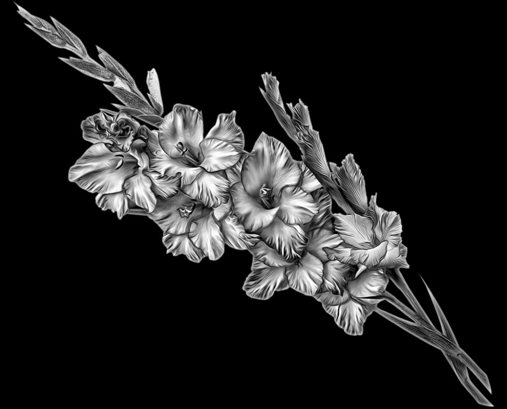 Гвоздики гравировка