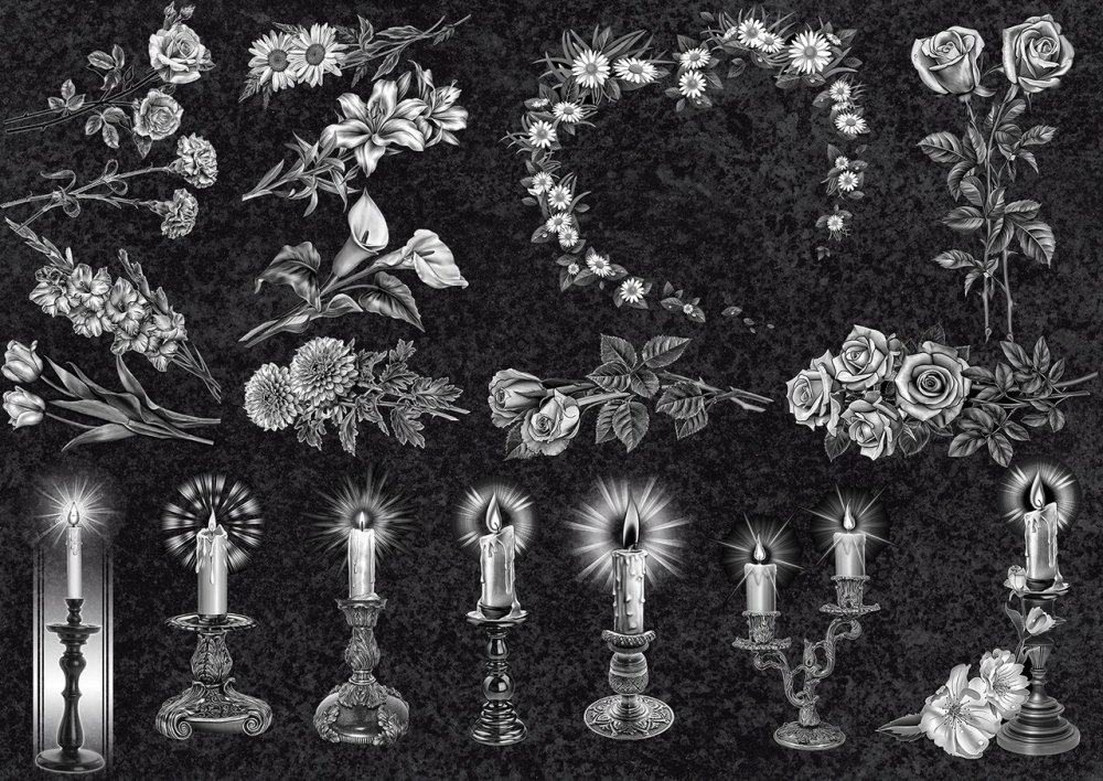 Гвоздики цветы в кучи