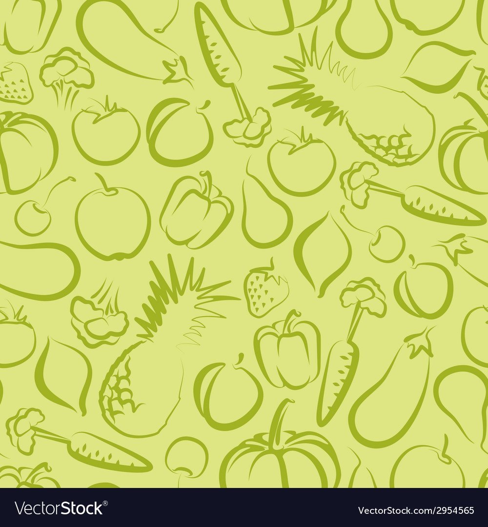 Рамка из овощей