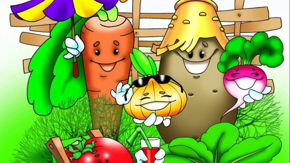 Овощи паттерн вектор