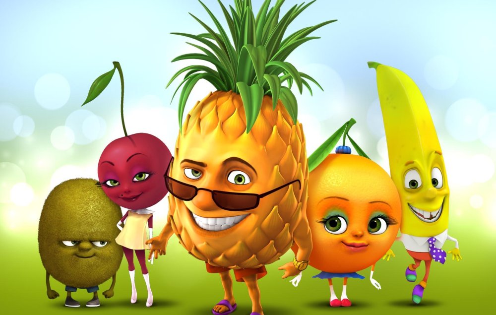 Овощи с мордашками