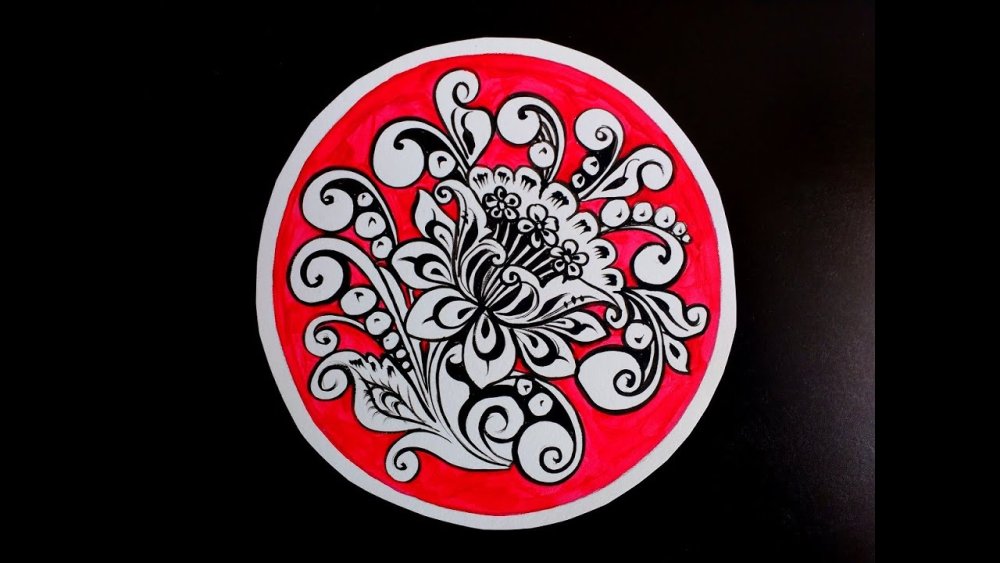 Кудрина роспись элементы