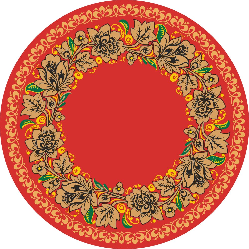 Орнамент в круге
