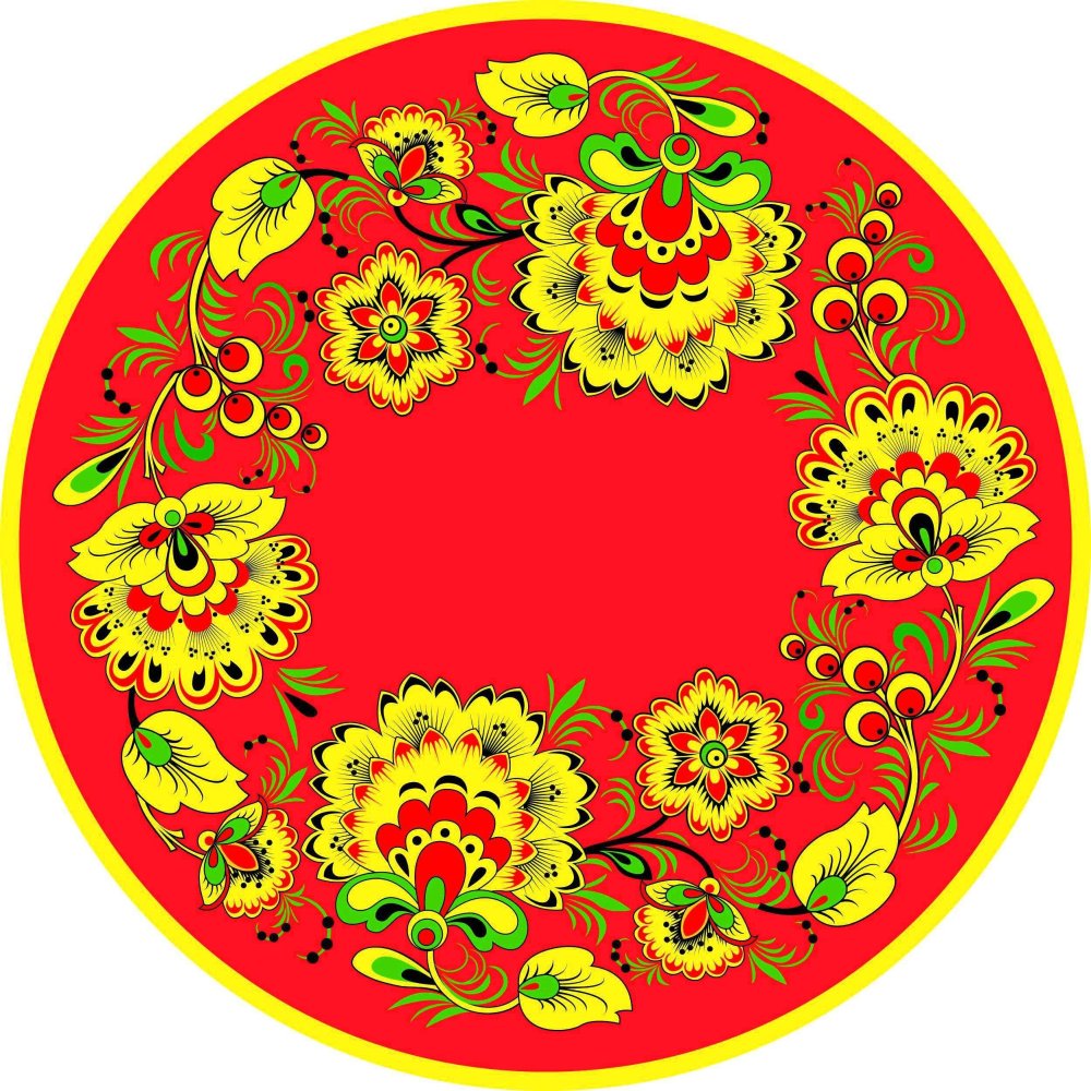 Хохлома и Городец