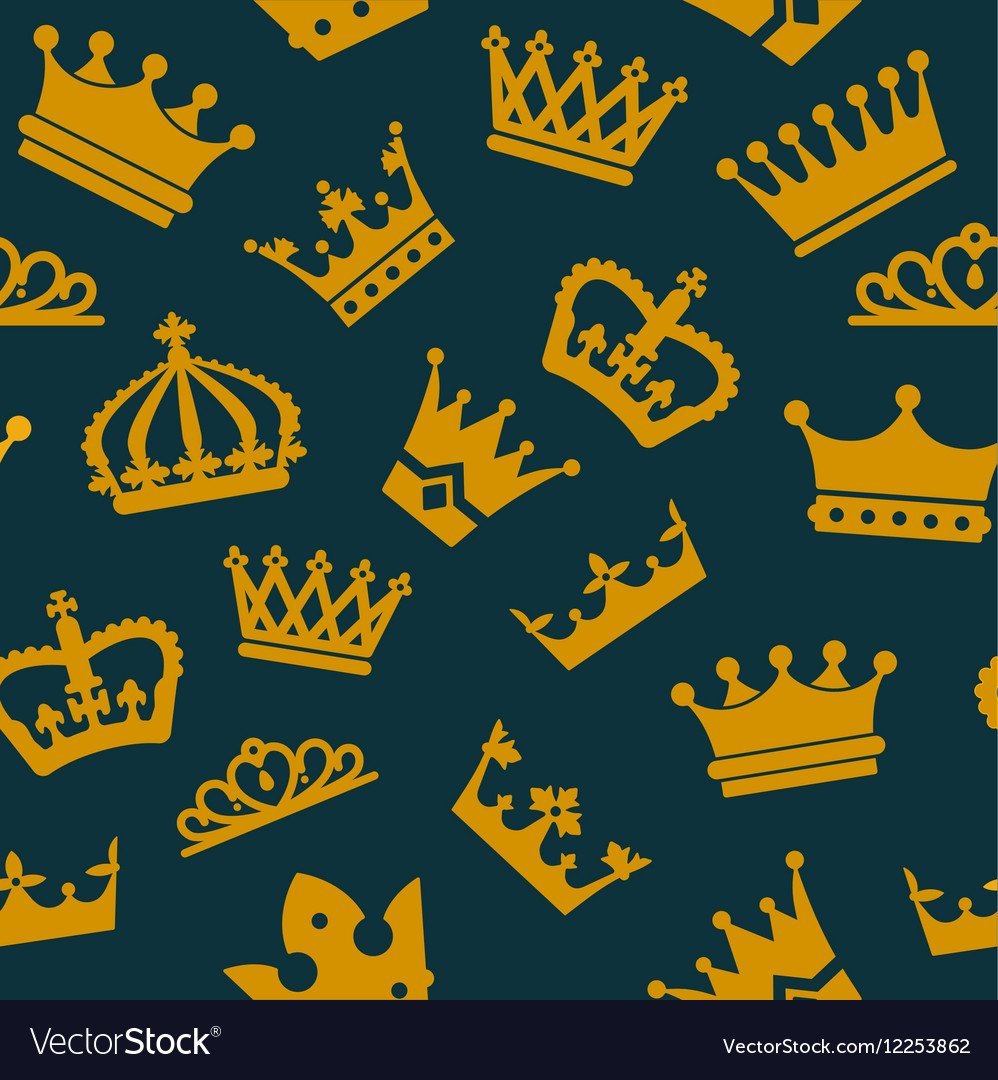 Потерн детский с коронами