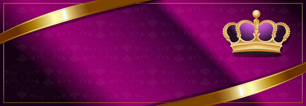 Череп с короной на черном фоне