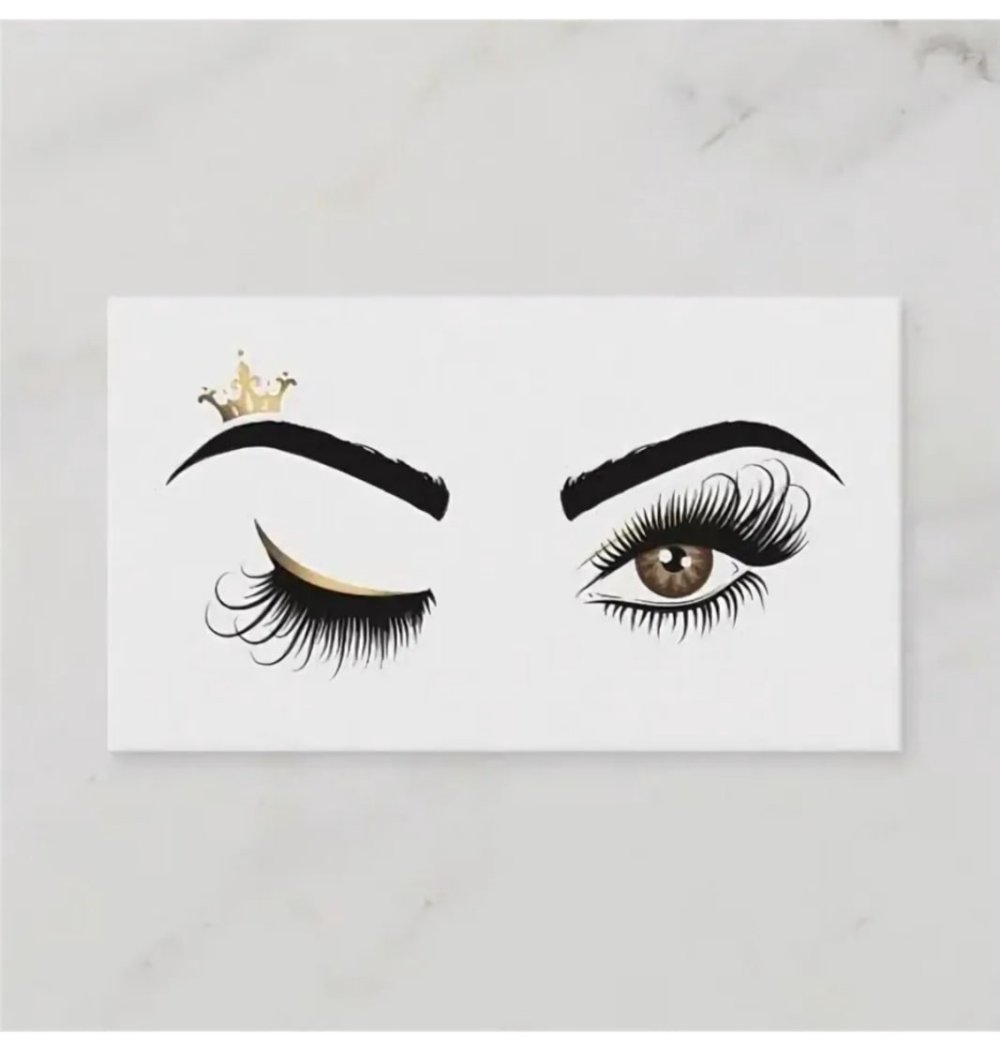 Брови визитка