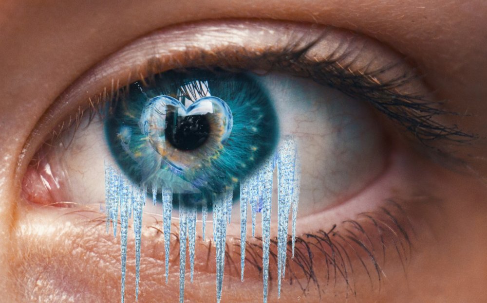 Радужка карих глаз