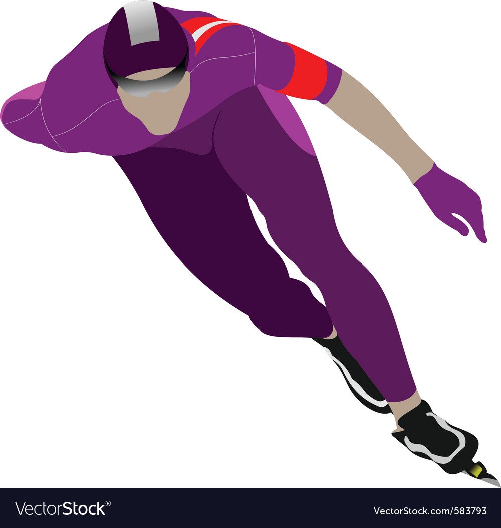 Конькобежный спорт арт