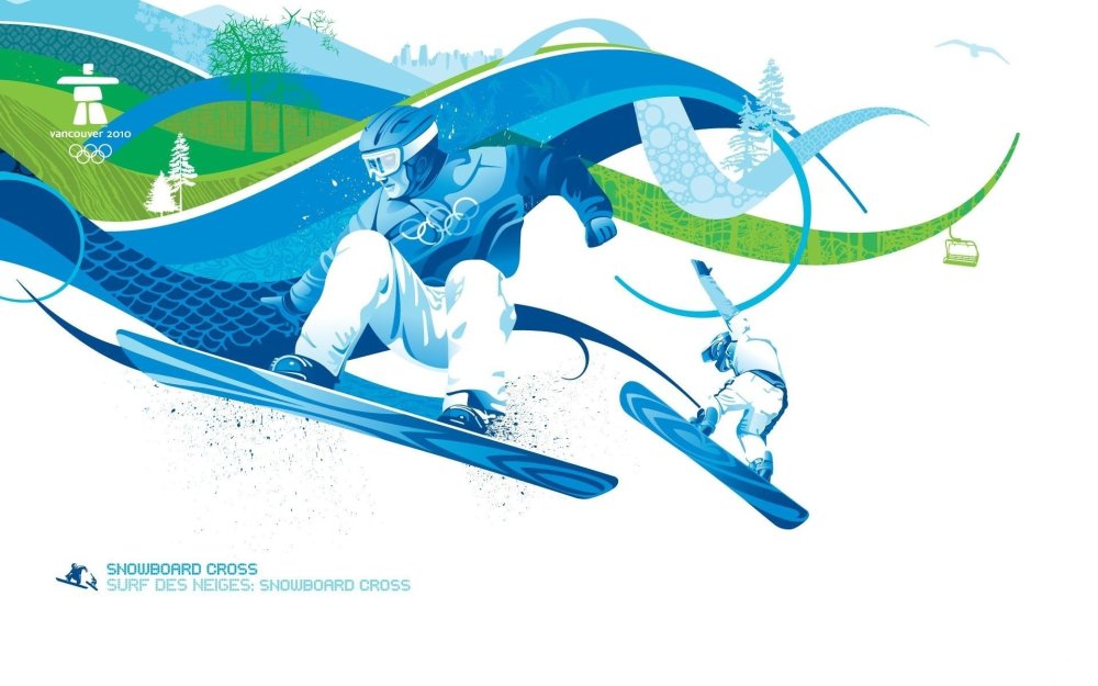 Горнолыжный вид спорта для фона