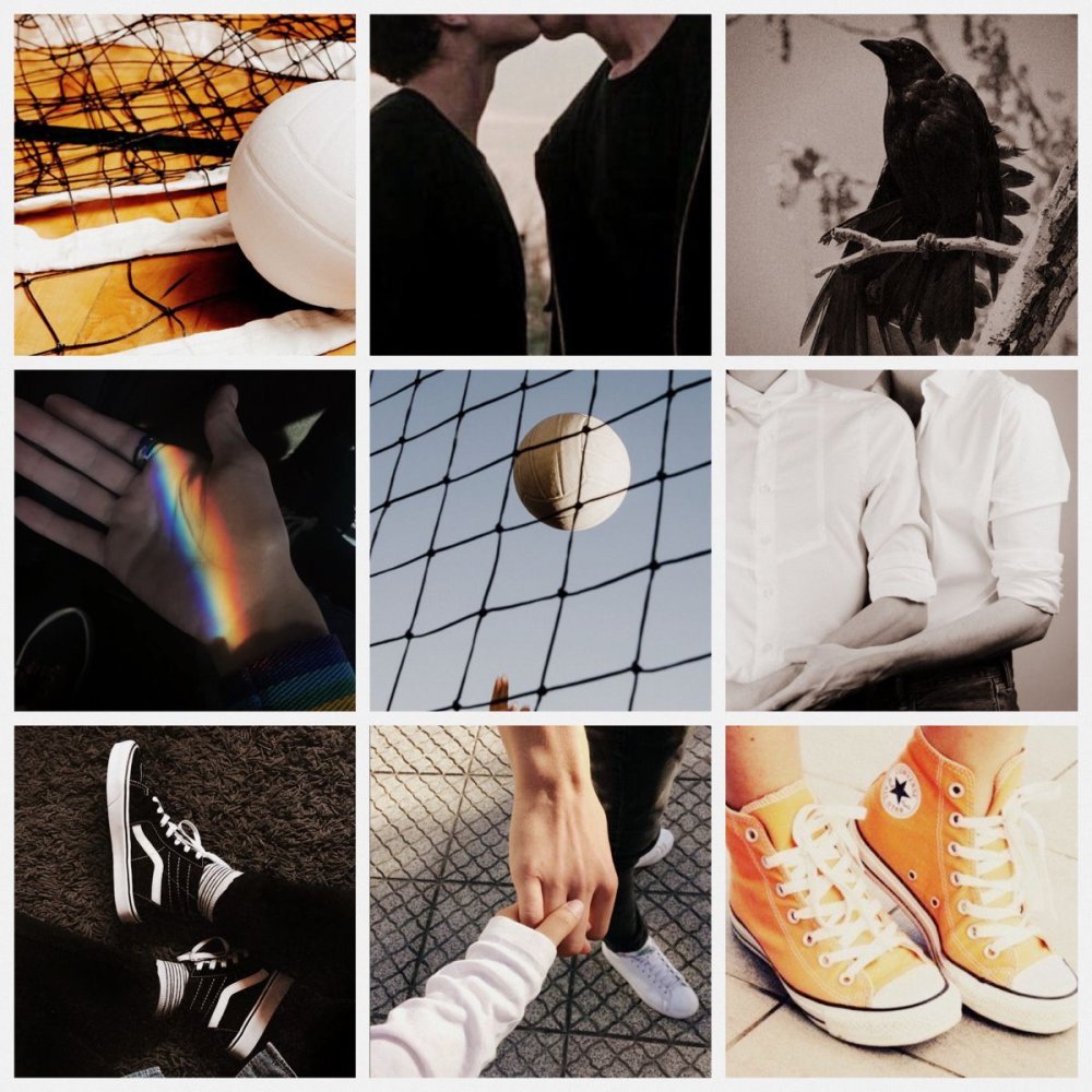 Эстетика волейбола коллаж