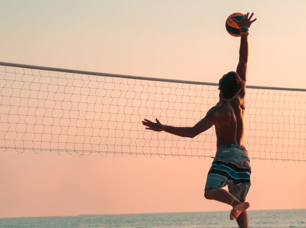 Спортивный пляж