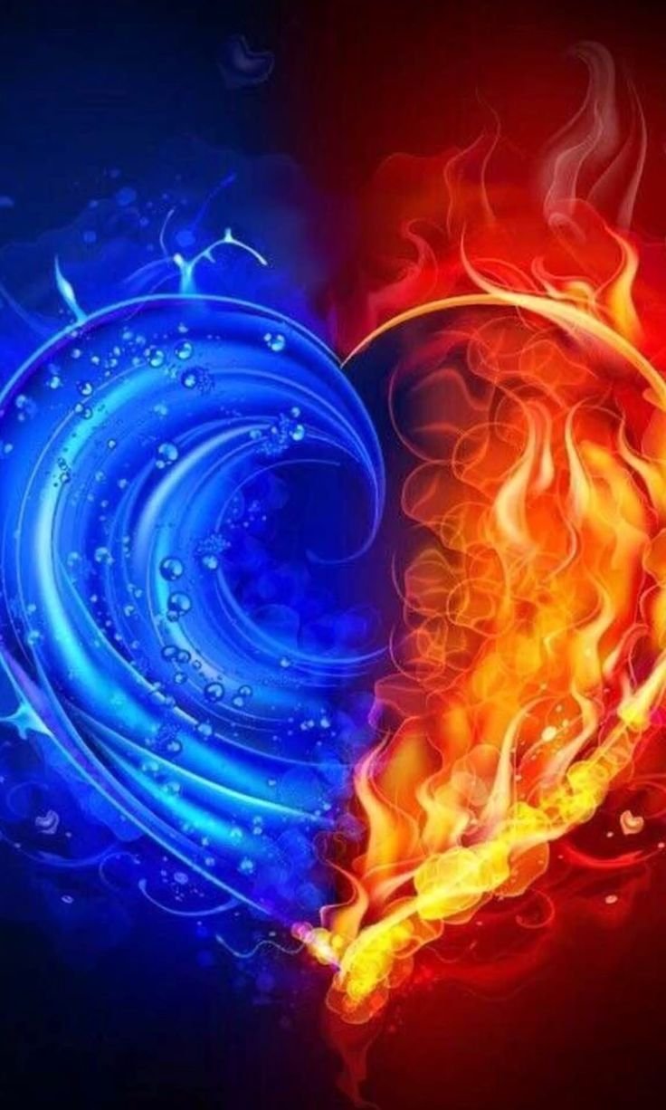 Сердце огонь и вода