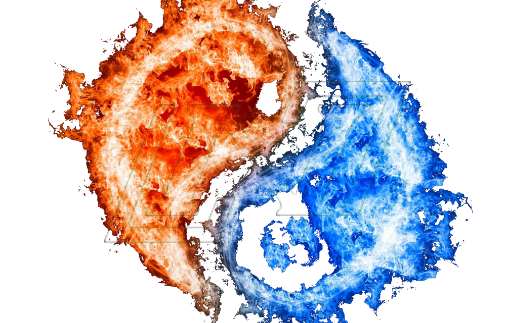 Огненные буквы на черном фоне