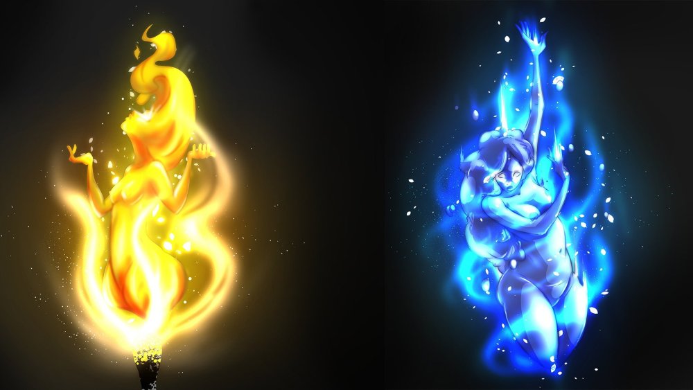 Сердце огонь и вода