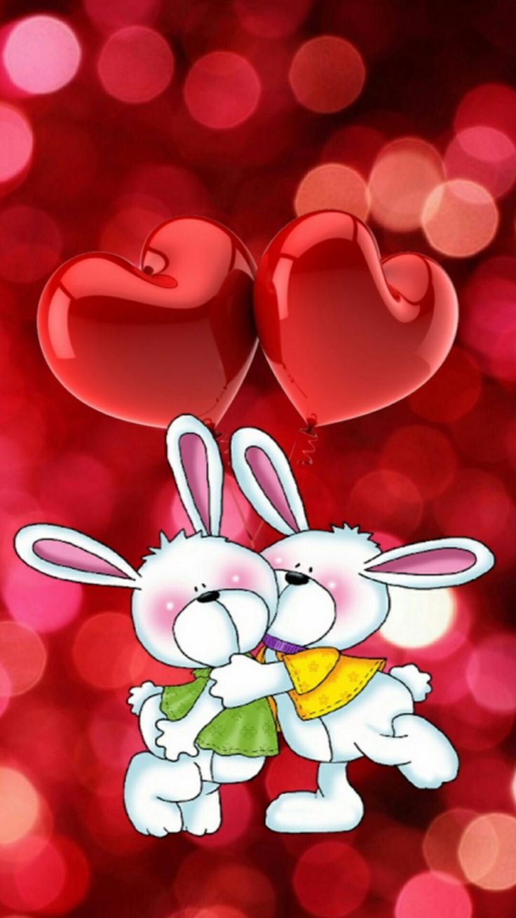 Милые зайки на белом фоне