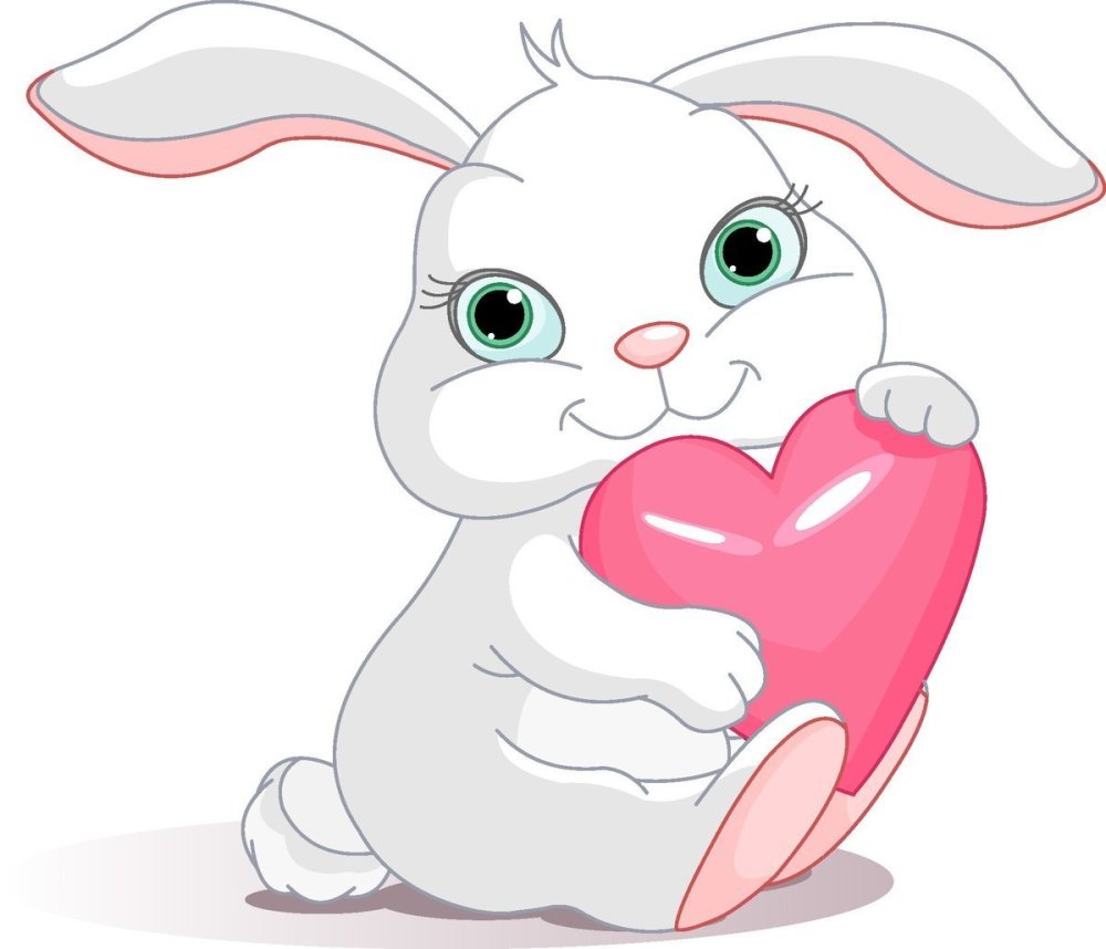 Зайчик мультяшный