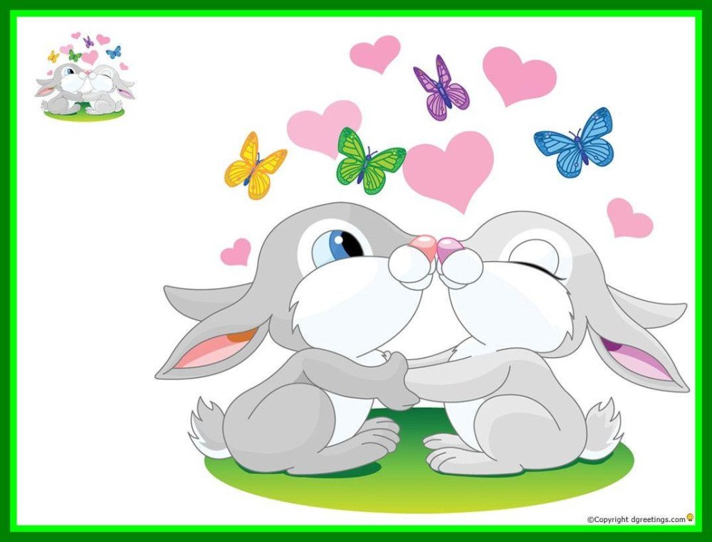 Милые зверюшки на прозрачном фоне