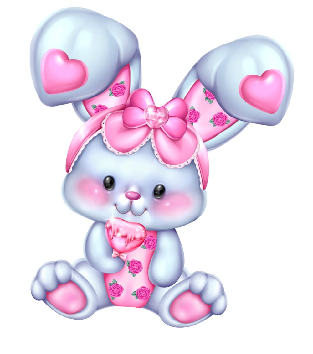 Два влюбленных зайчика