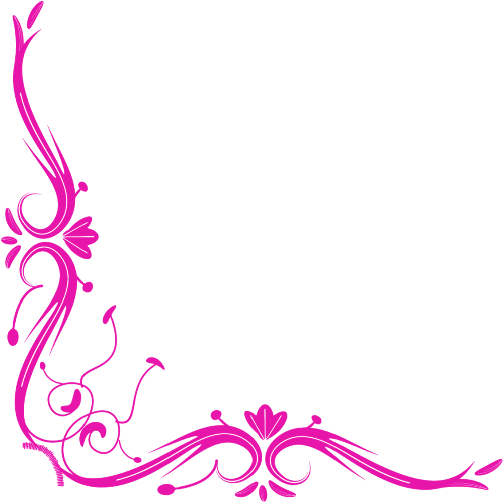 Красивый орнамент уголок