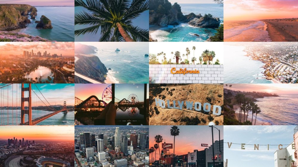 Калифорния коллаж