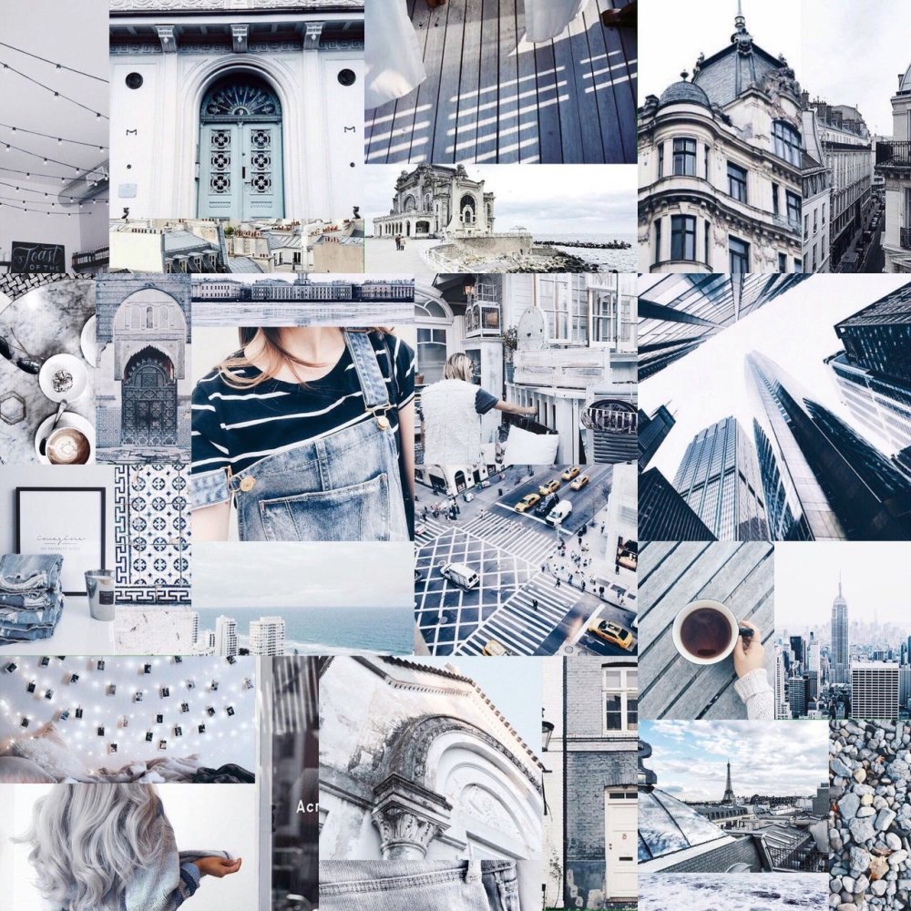 Коллаж в современном стиле