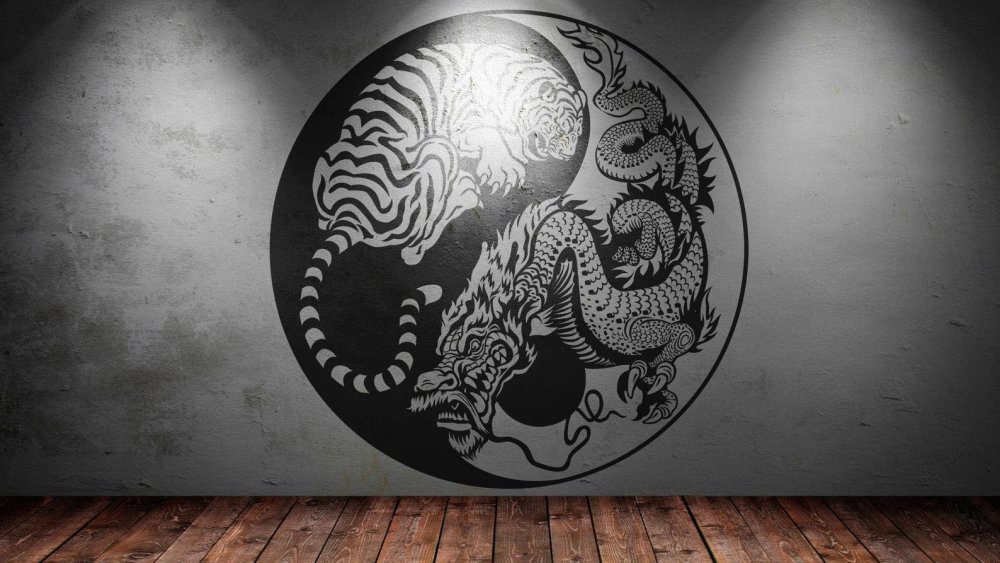 Инь Янь абстракция