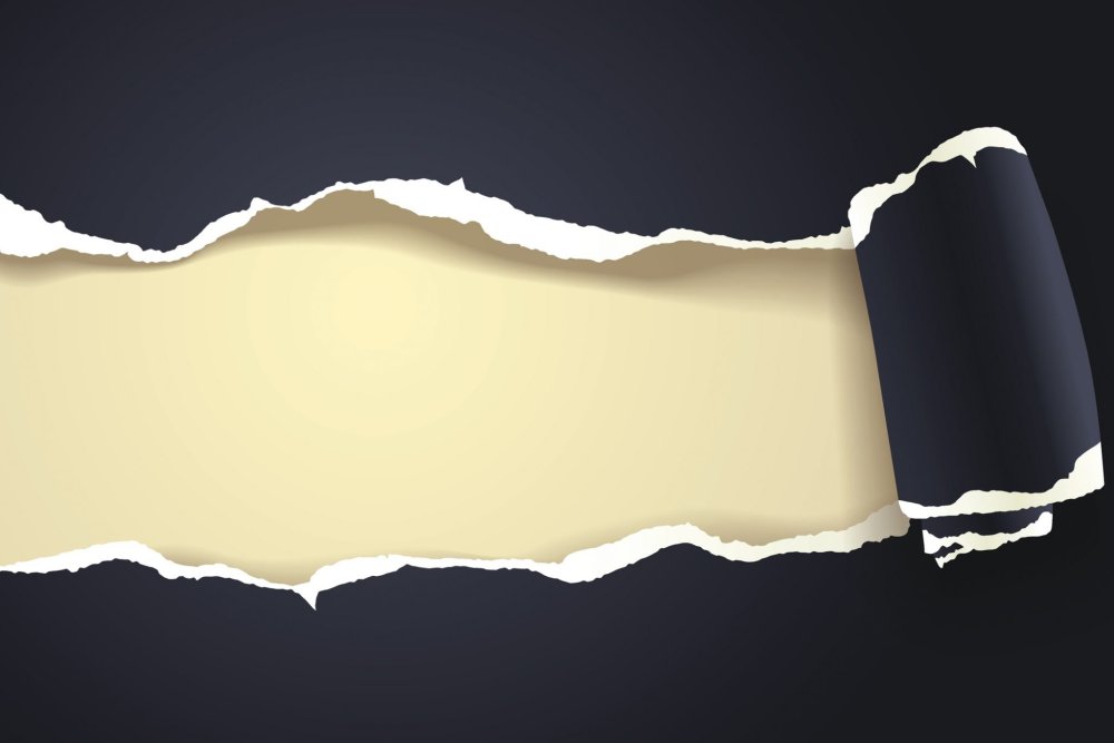 Оборванная бумага