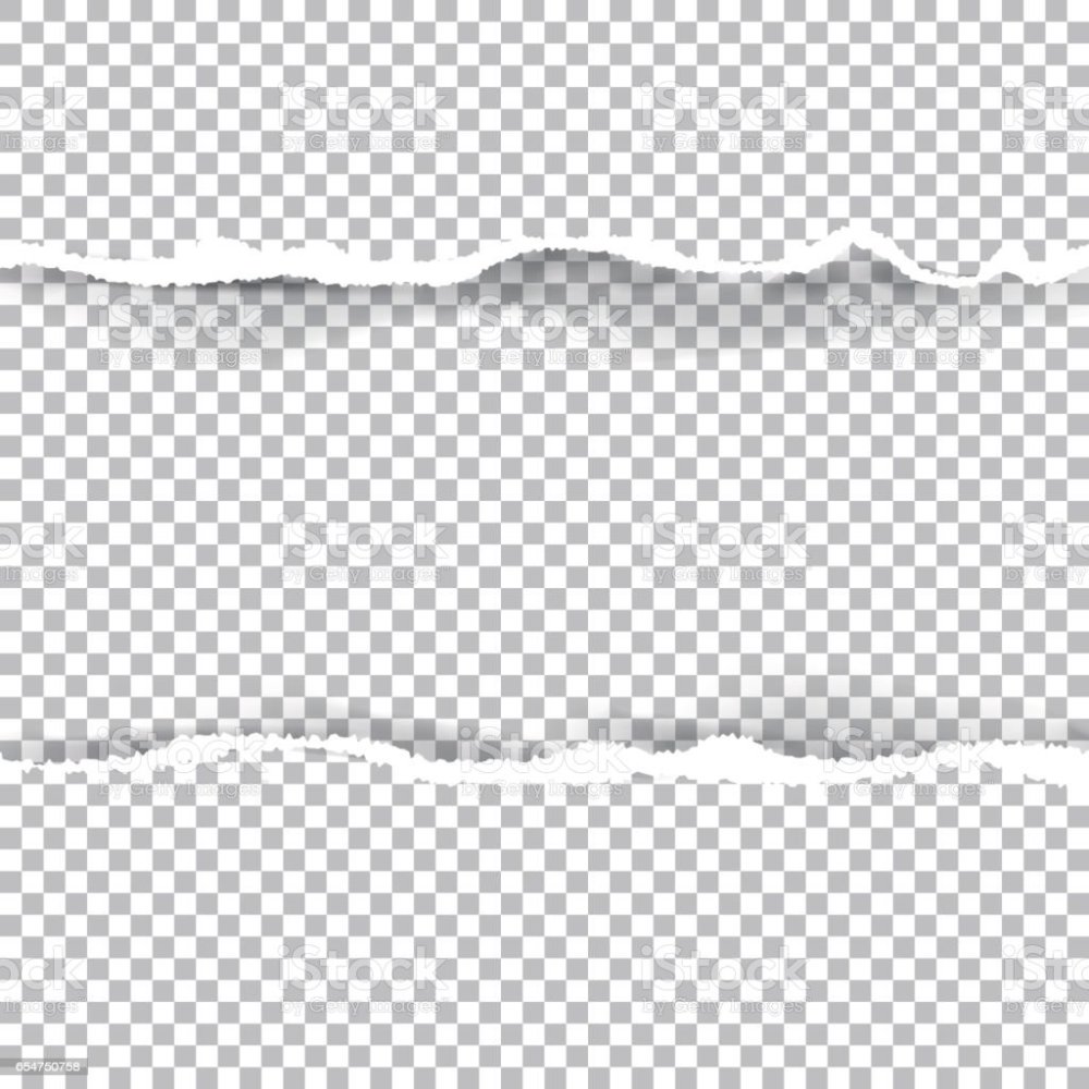 Эффект разорванной бумаги