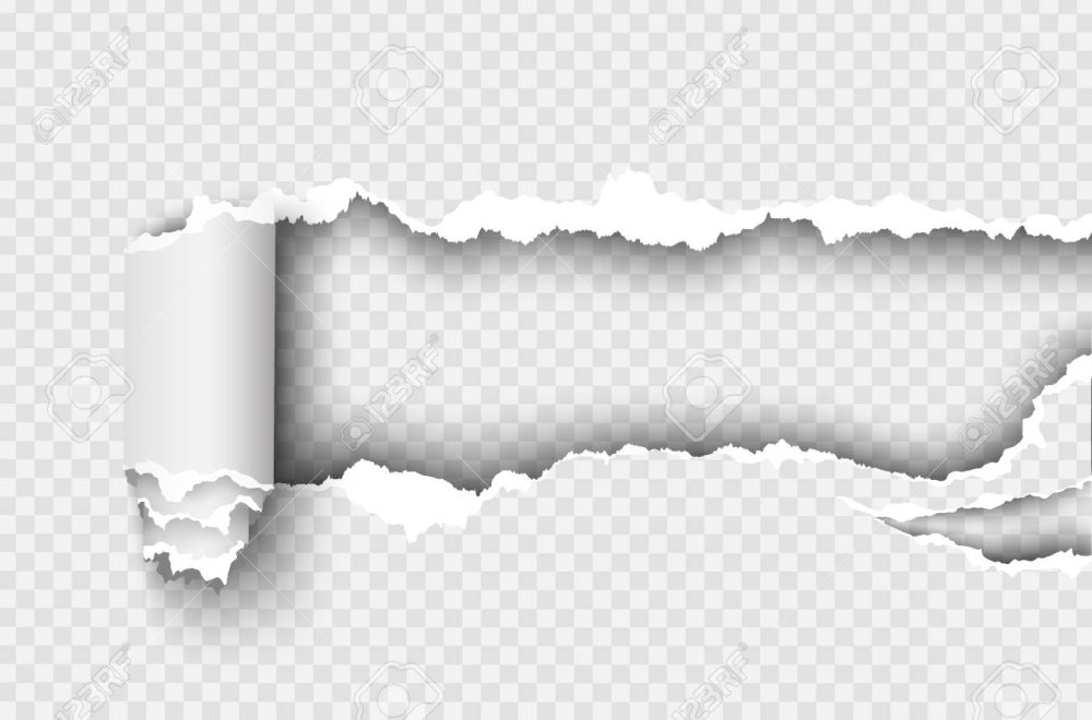 Эффект порваноей бумаг