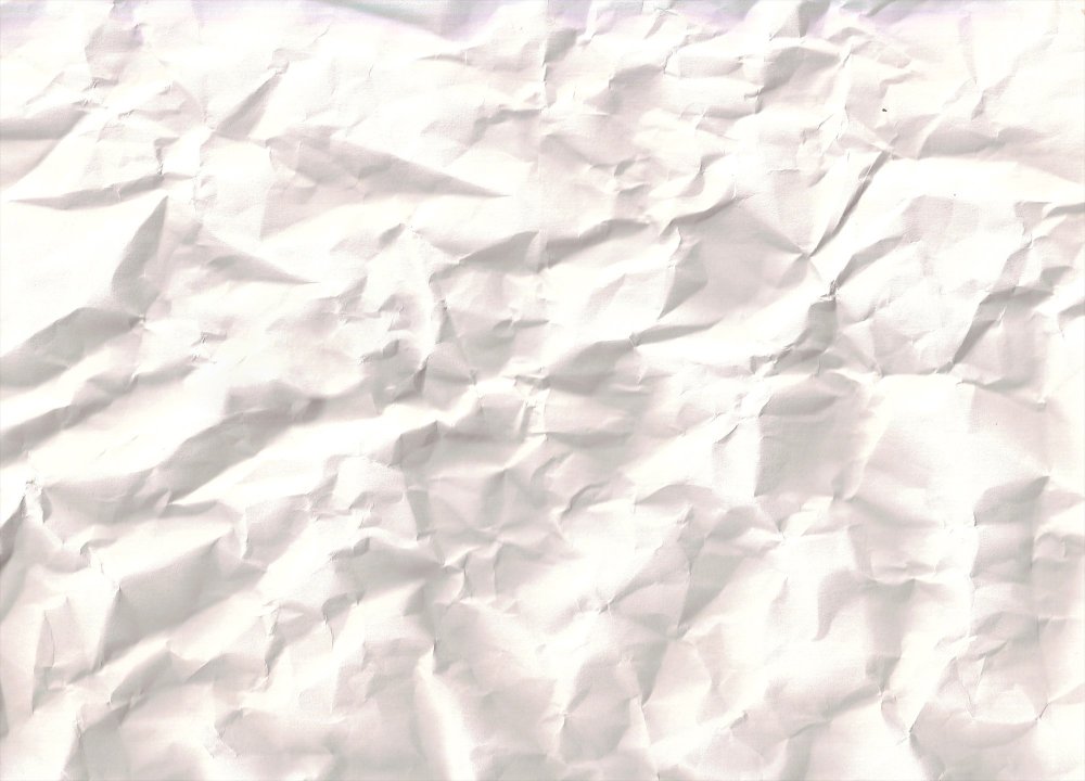 Мятая рваная бумага