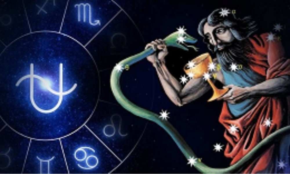 Значок знака зодиака Змееносец