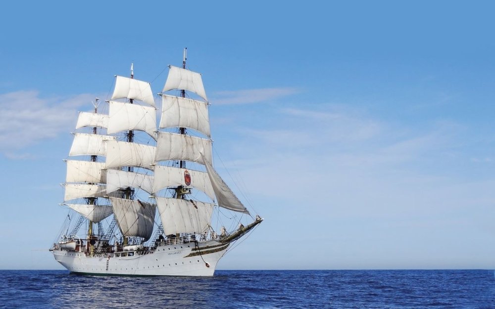 Обои с корабликами