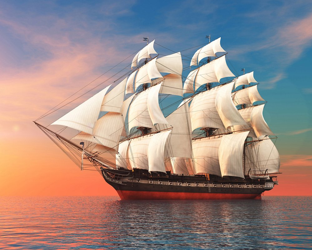 Парусник обои