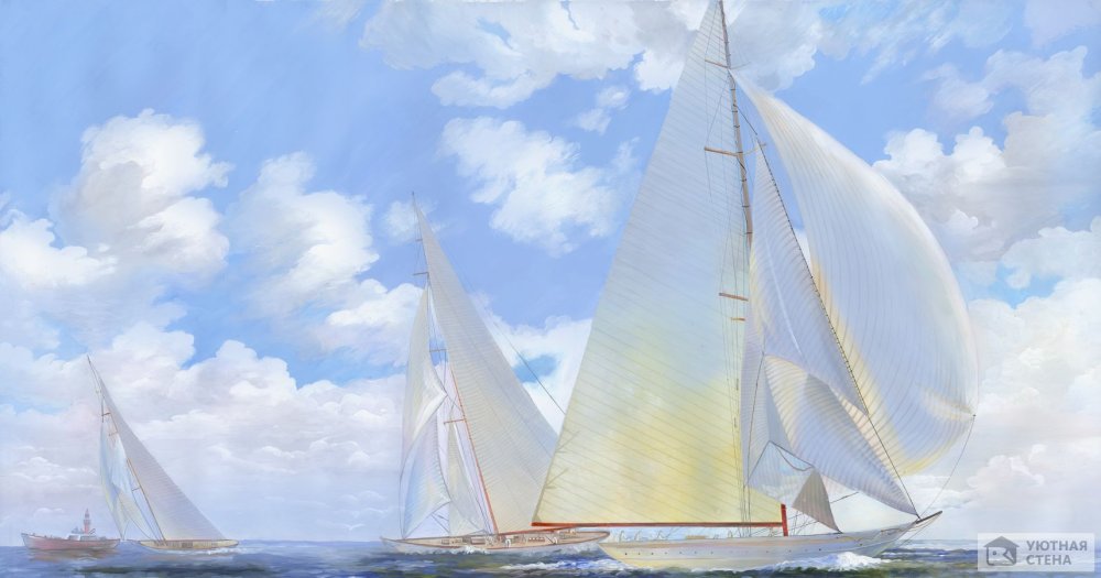 Красивый корабль