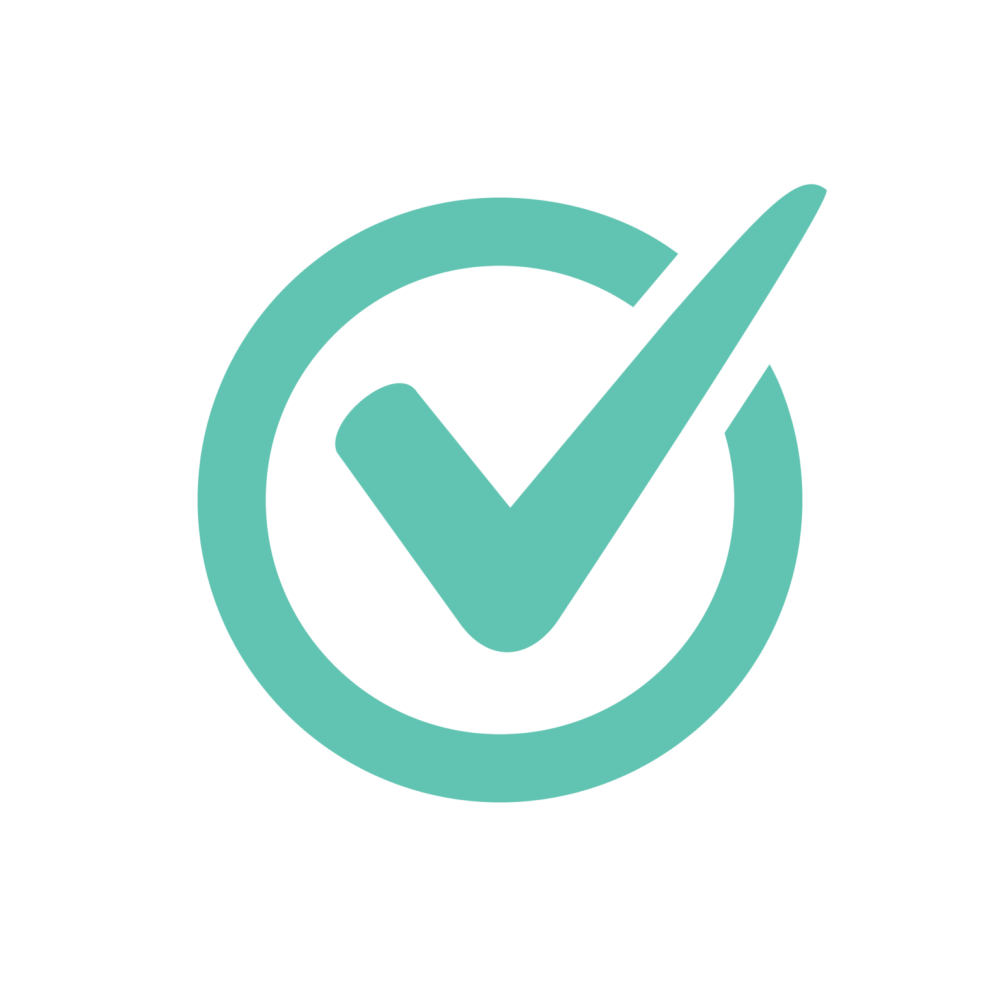 Синяя галочка символ