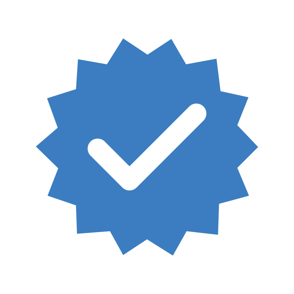 Галочка на зеленом фоне