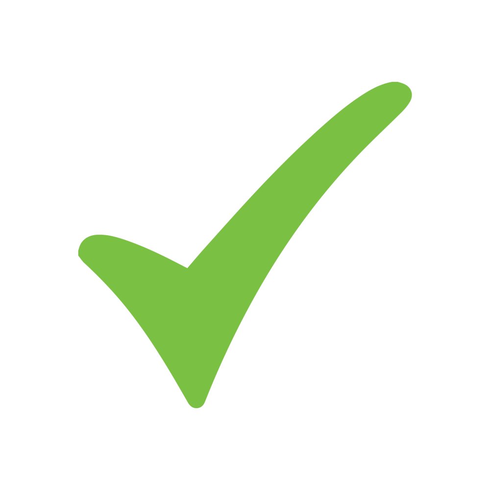 Зеленая галочка