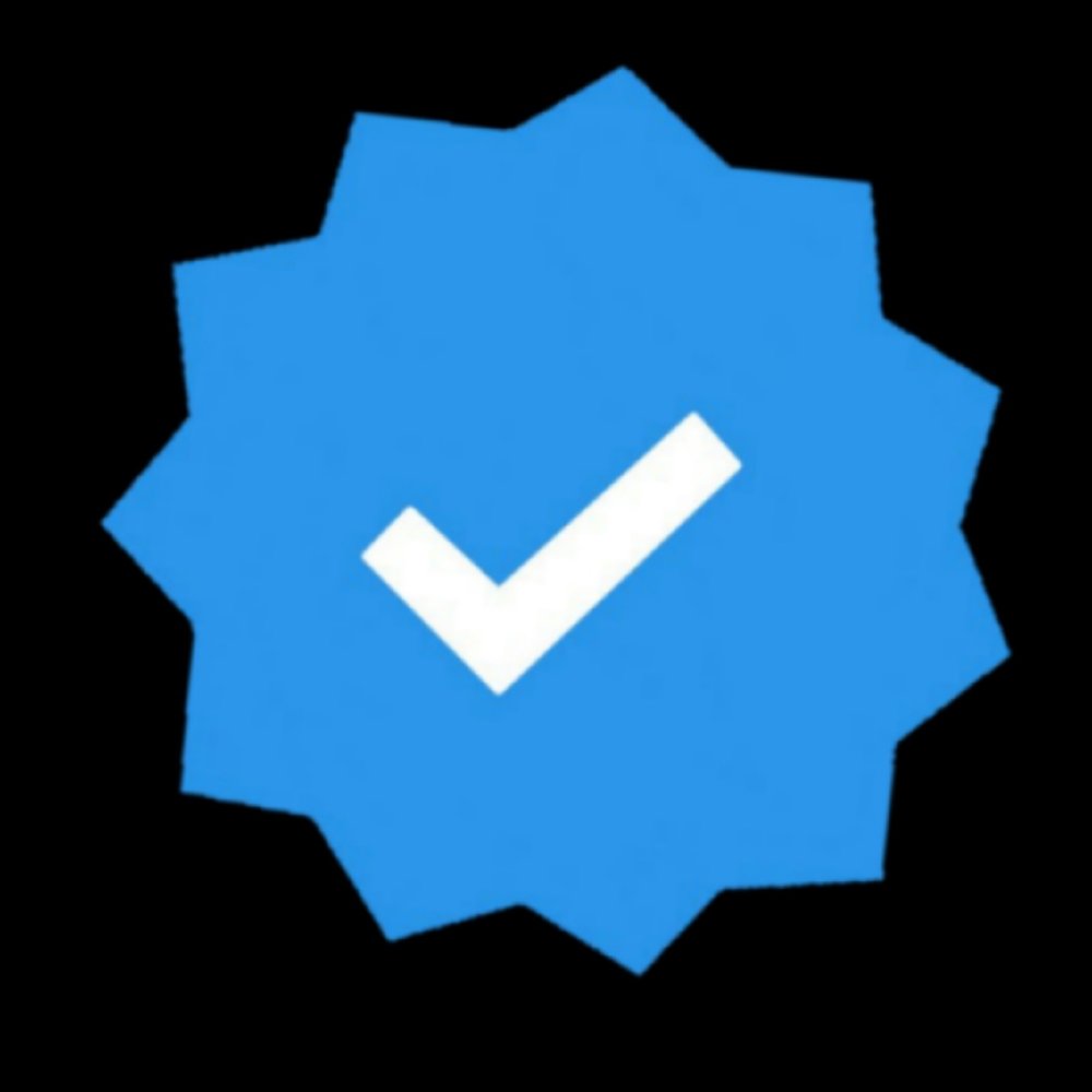 Галочка в инстаграме без фона