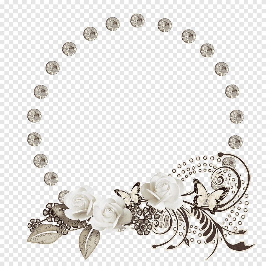 Рамка Свадебная на прозрачном фоне