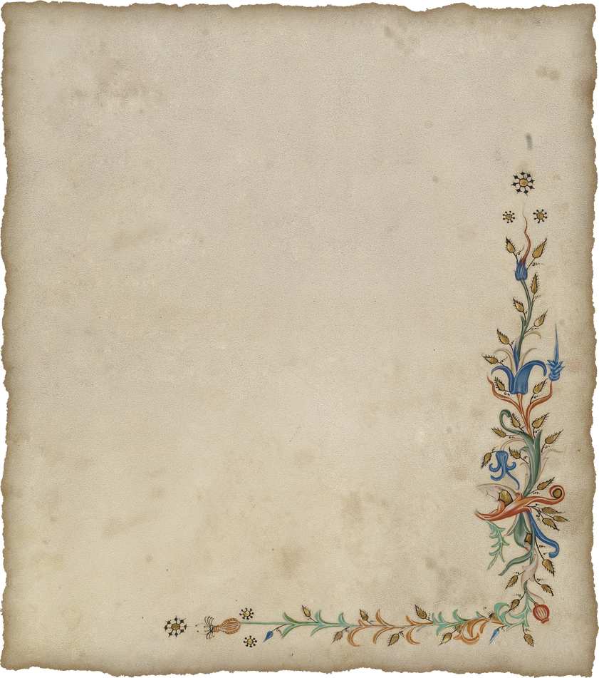 Старая бумага с сургучной печатью