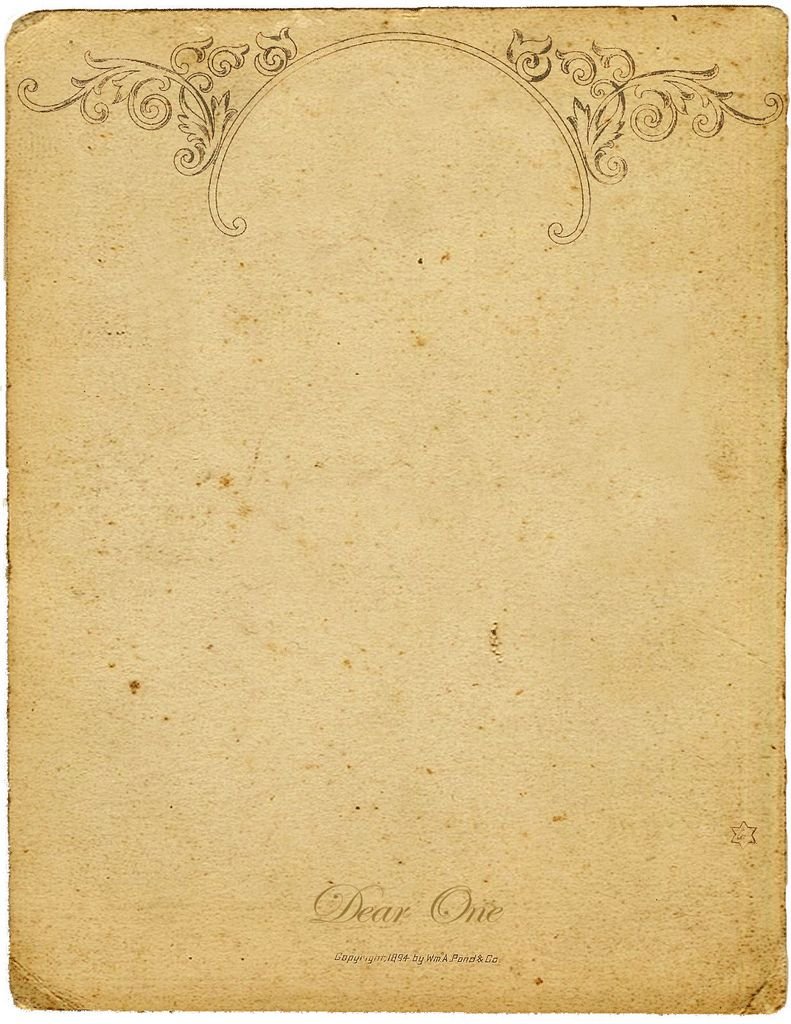 Состаренная бумага для печати