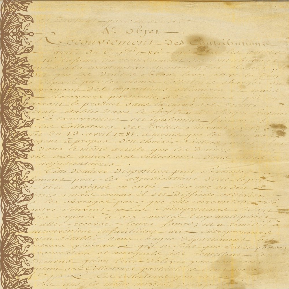 Старинный пергамент с печатью