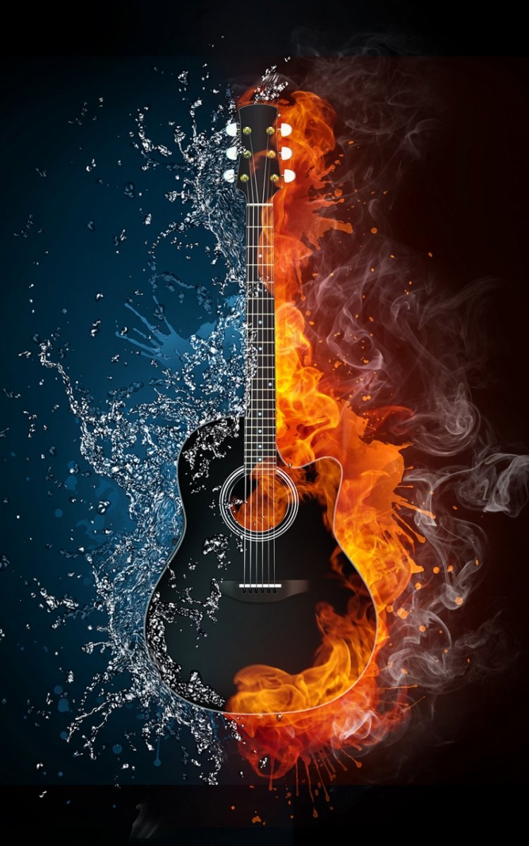 Хард рок гитара