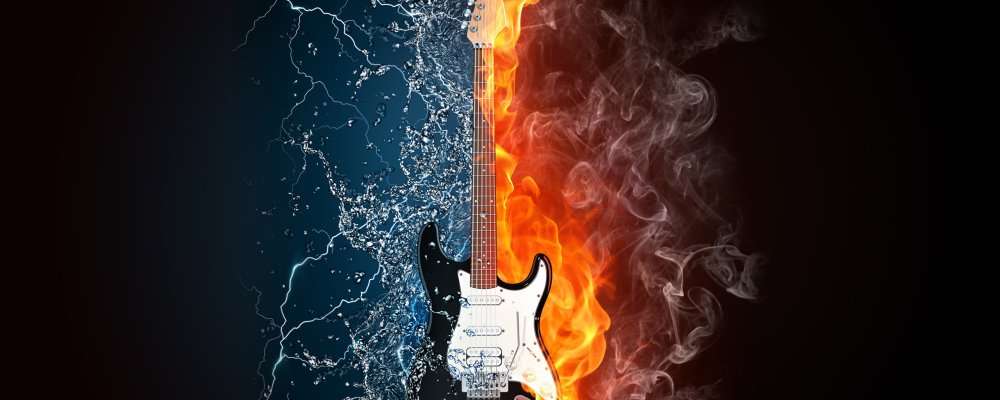 Гитара в огне
