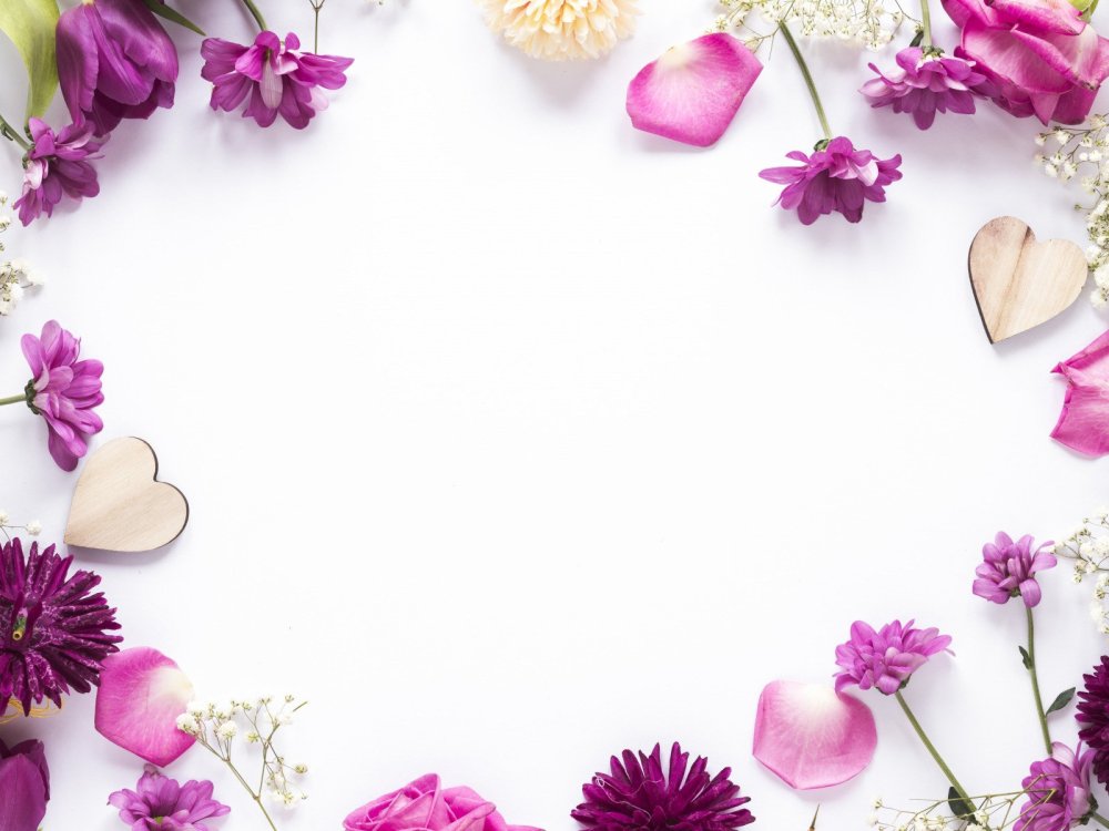 Рамка из цветов