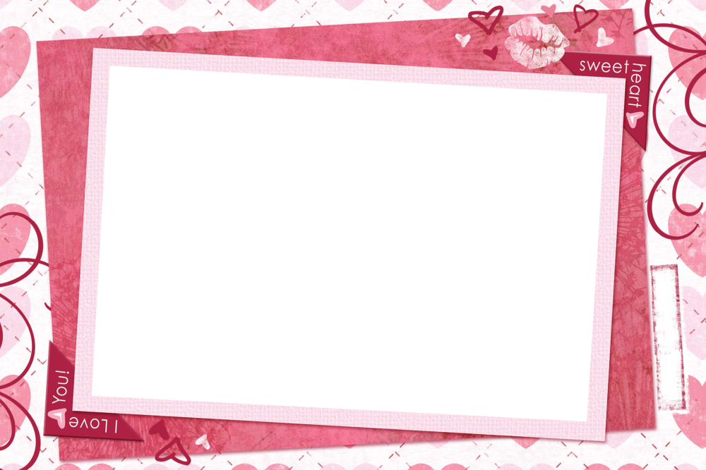 Фоторамки розовые