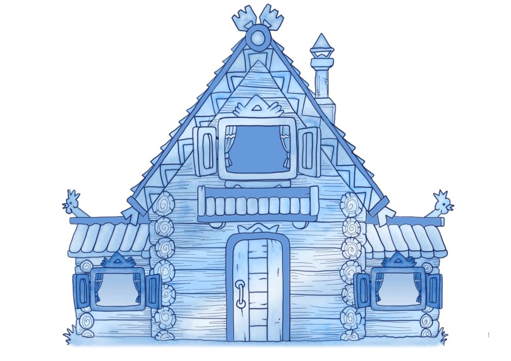 Лубяная избушка