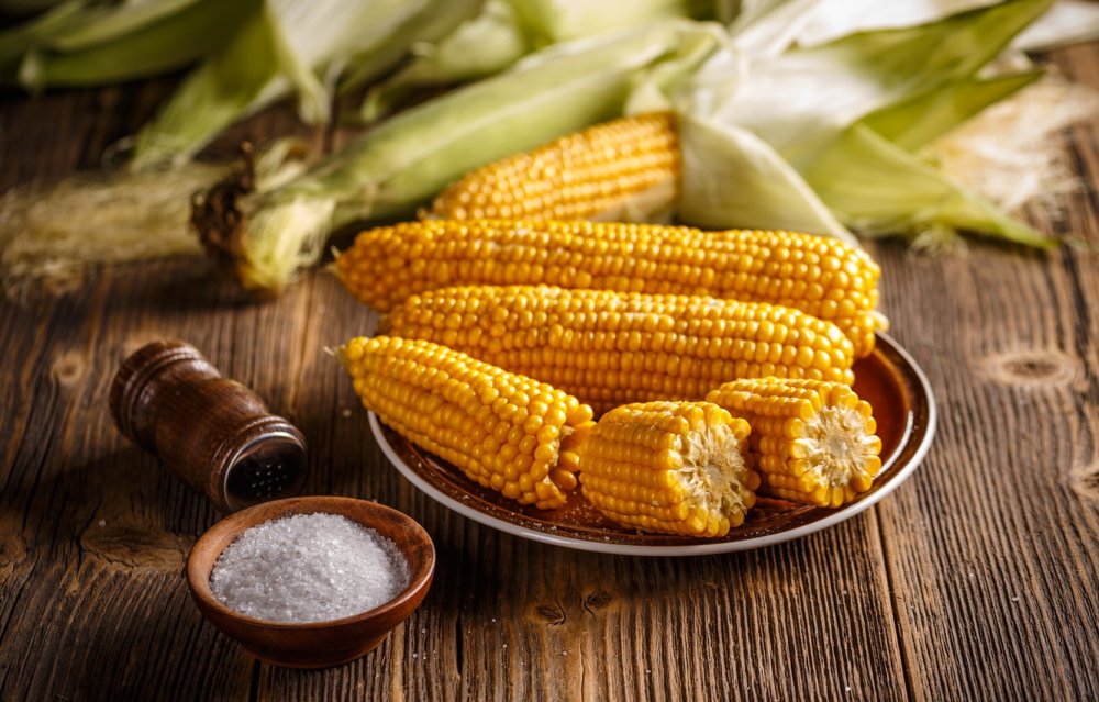 Кукуруза с солью