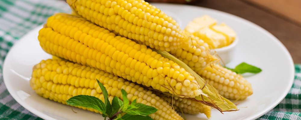 Вареная кукуруза фон